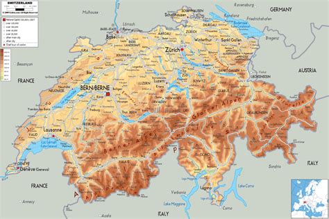 swiss map isochronous